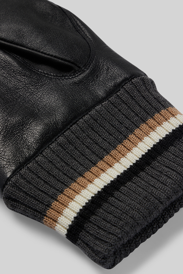 GLOVES BOSS - 001 BLACK